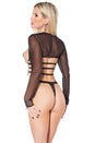 Coquette - 22221 - Crop Top - Black - Stag Shop