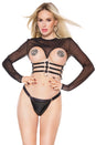Coquette - 22221 - Crop Top - Black - Stag Shop