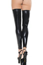 Coquette - Stay Up Footless Stockings - Black - Stag Shop