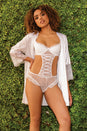 Coquette - 23103 - Crotchless Teddy - Stag Shop
