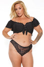Coquette - 23169 - Crop Top - Various Colors & Sizes - Stag Shop