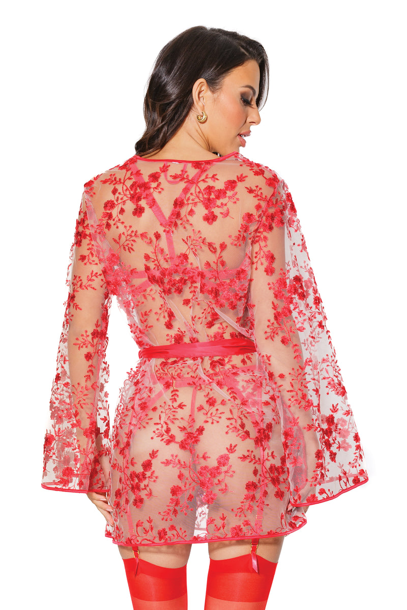 Coquette - 23304 - Robe - Red - OS - Stag Shop