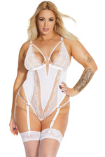 Coquette Black Label Collection - 23503 - Teddy – White - OS/XL