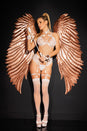 Coquette Black Label Collection - 23504 - Harness Set – White - OS - Stag Shop