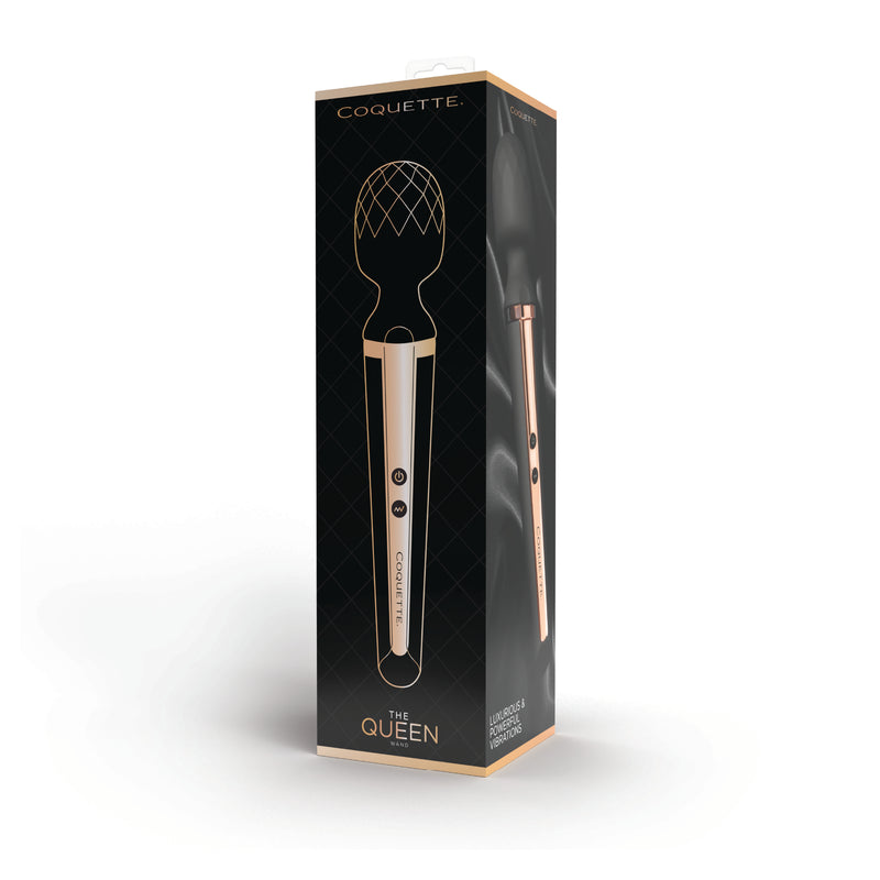Coquette Pleasure Collection - 23601 - The Queen Massage Wand - Back - Stag Shop