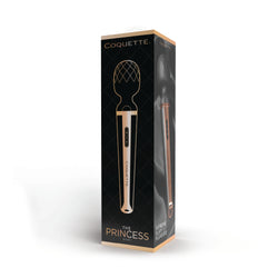 Coquette Pleasure Collection - 23602 - The Princess Massage Wand - Black - Stag Shop