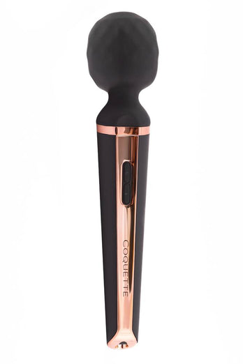 Coquette Pleasure Collection - 23602 - The Princess Massage Wand - Black - Stag Shop