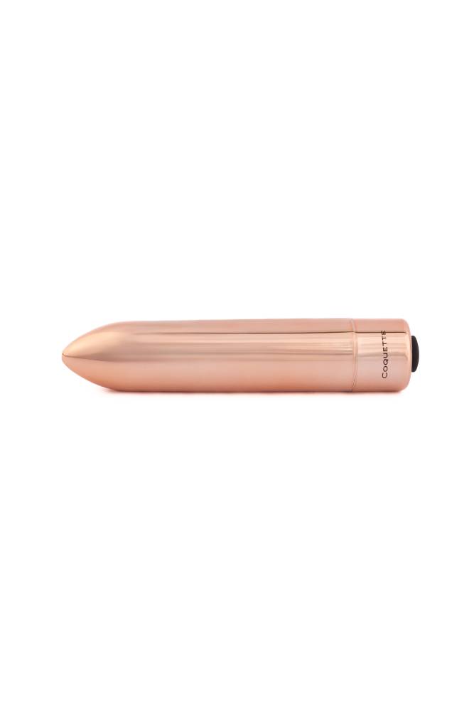 Coquette Pleasure Collection - 23604 - The Glow Bullet - Rose Gold - Stag Shop