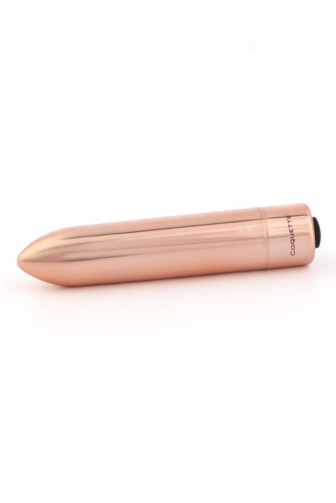 Coquette Pleasure Collection - 23604 - The Glow Bullet - Rose Gold - Stag Shop