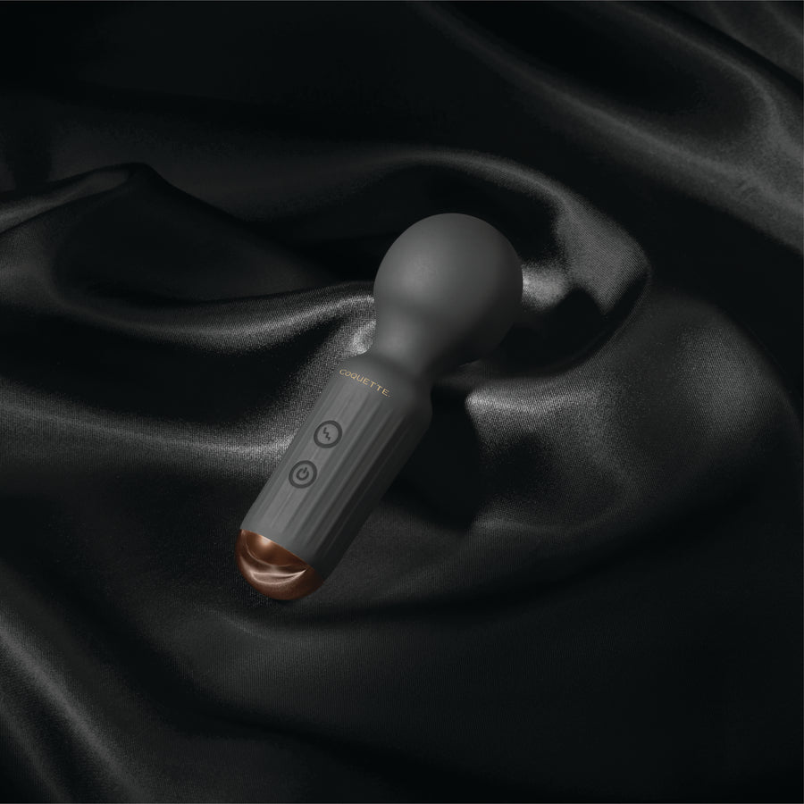 Coquette Pleasure Collection - 23605 - The Small Wonder Mini Massage Wand - Black - Stag Shop