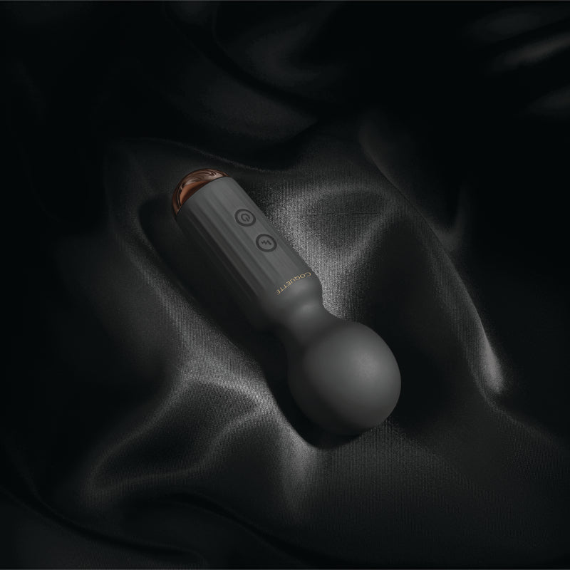 Coquette Pleasure Collection - 23605 - The Small Wonder Mini Massage Wand - Black - Stag Shop