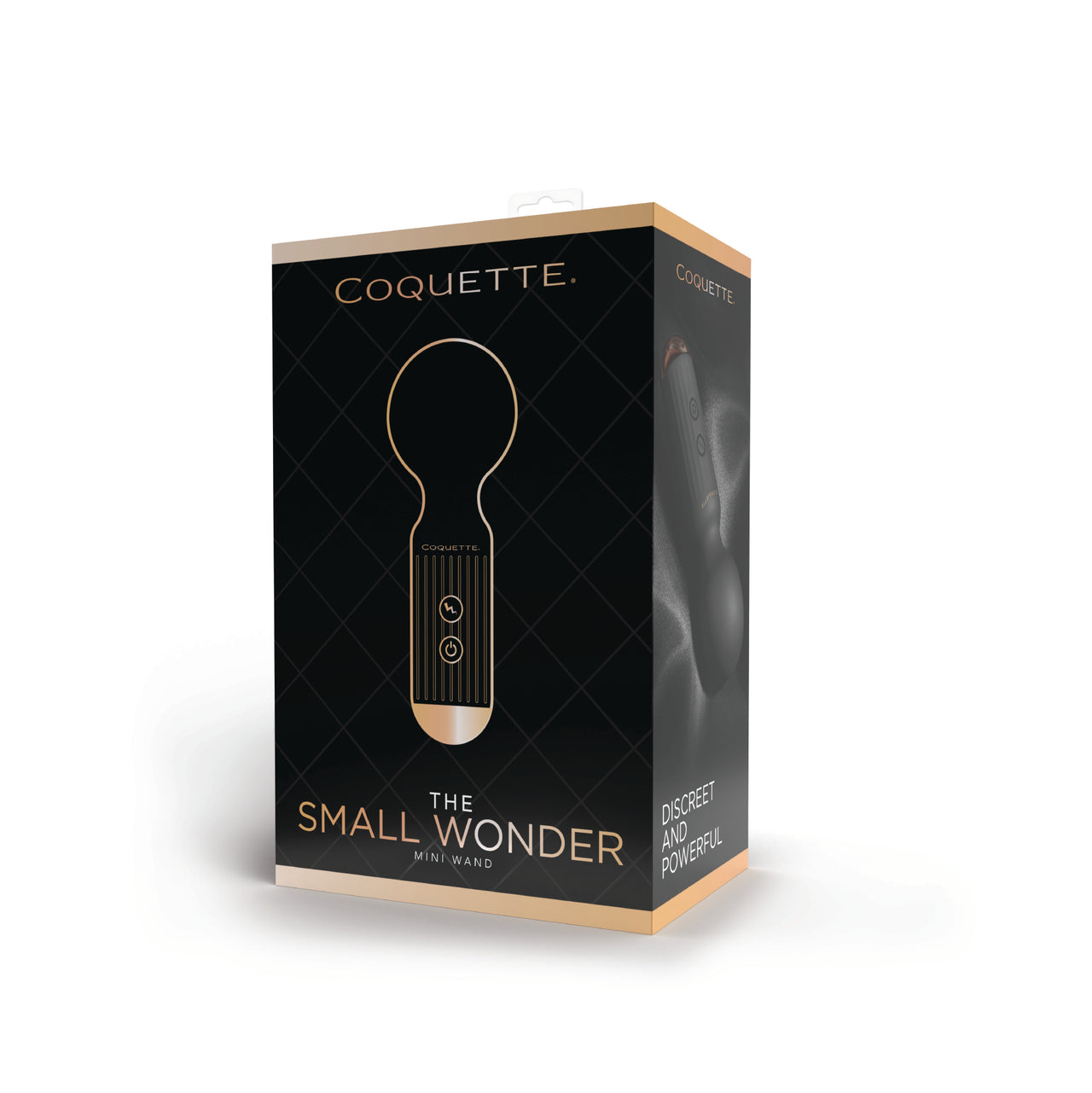 Coquette Pleasure Collection - 23605 - The Small Wonder Mini Massage Wand - Black - Stag Shop