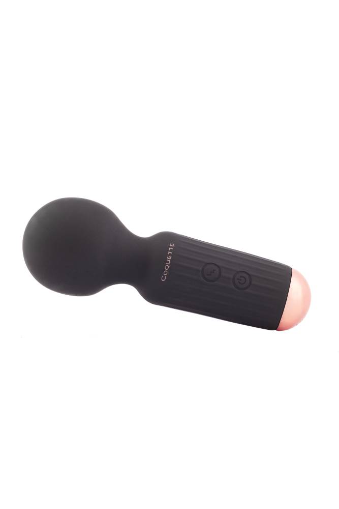 Coquette Pleasure Collection - 23605 - The Small Wonder Mini Massage Wand - Black - Stag Shop