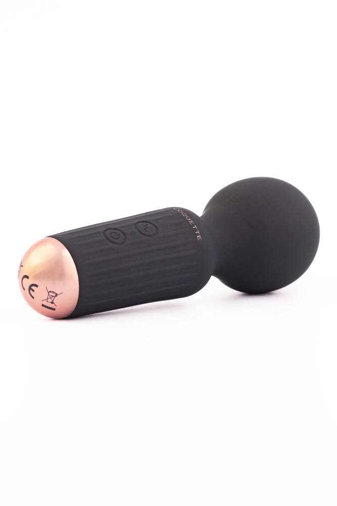 Coquette Pleasure Collection - 23605 - The Small Wonder Mini Massage Wand - Black - Stag Shop