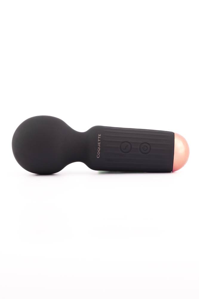 Coquette Pleasure Collection - 23605 - The Small Wonder Mini Massage Wand - Black - Stag Shop