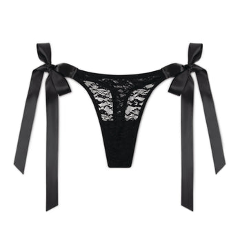 Coquette Pleasure Collection - 23606 - The Secret Panty Vibe - Black - Stag Shop