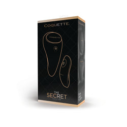 Coquette Pleasure Collection - 23606 - The Secret Panty Vibe - Black - Stag Shop