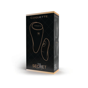 Coquette Pleasure Collection - 23606 - The Secret Panty Vibe - Black - Stag Shop
