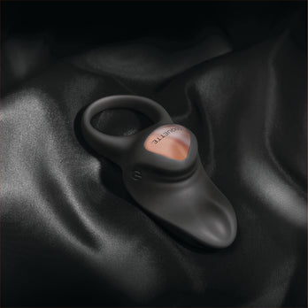Coquette Pleasure Collection - 23607 - The After Party Vibrating Couples' Ring - Black - Stag Shop