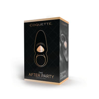 Thumbnail for Coquette Pleasure Collection - 23607 - The After Party Vibrating Couples' Ring - Black - Stag Shop
