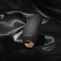 Thumbnail for Coquette Pleasure Collection - 23608 - Lay Me Down Vibrator - Black - Stag Shop