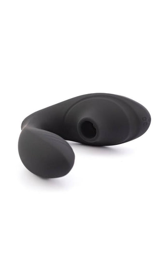 Coquette Pleasure Collection - 23609 - The Royal Embrace Dual Stimulator - Black - Stag Shop