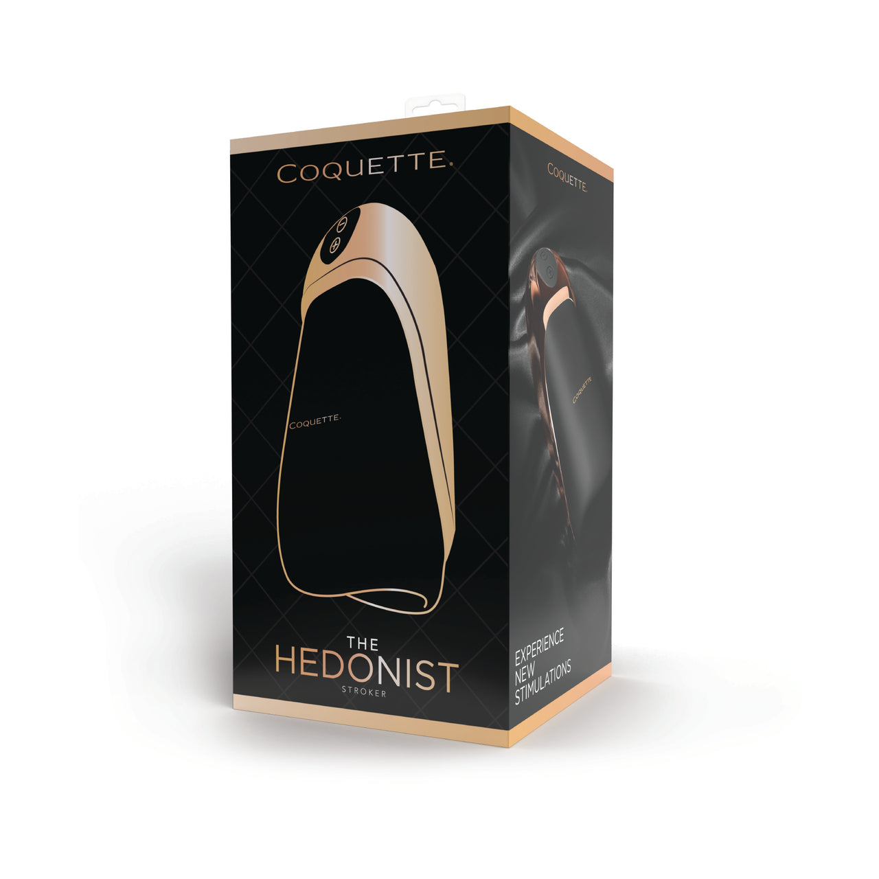 Coquette Pleasure Collection - 23610 - The Hedonist Vibrating Head Massager - Black - Stag Shop