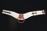 Thumbnail for Coquette Pleasure Collection -  23619 - Vegan Leather Collar – White - Stag Shop