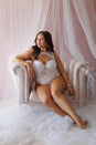 Coquette - 24126 PLUS - Teddy - White - Stag Shop