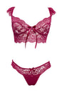 Cousins Group - Pink Pussycat Lingerie - 24132 PLUS - Crop Top & Thong - Stag Shop