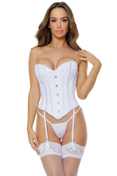 Coquette - 24146 - Corset - White - Stag Shop