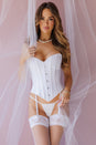 Coquette - 24146 - Corset - White - Stag Shop