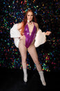 Coquette - 24208 - Teddy - Purple - OS - Stag Shop