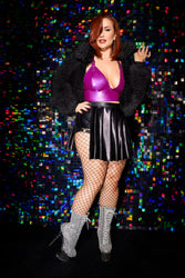 Coquette - 24223 PLUS - Skort - Black - Stag Shop