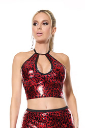 Coquette - 24213 - Halter Top - Red - Stag Shop
