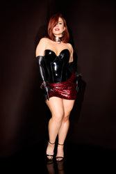 Coquette - 24214 PLUS - Skirt - Red - Stag Shop