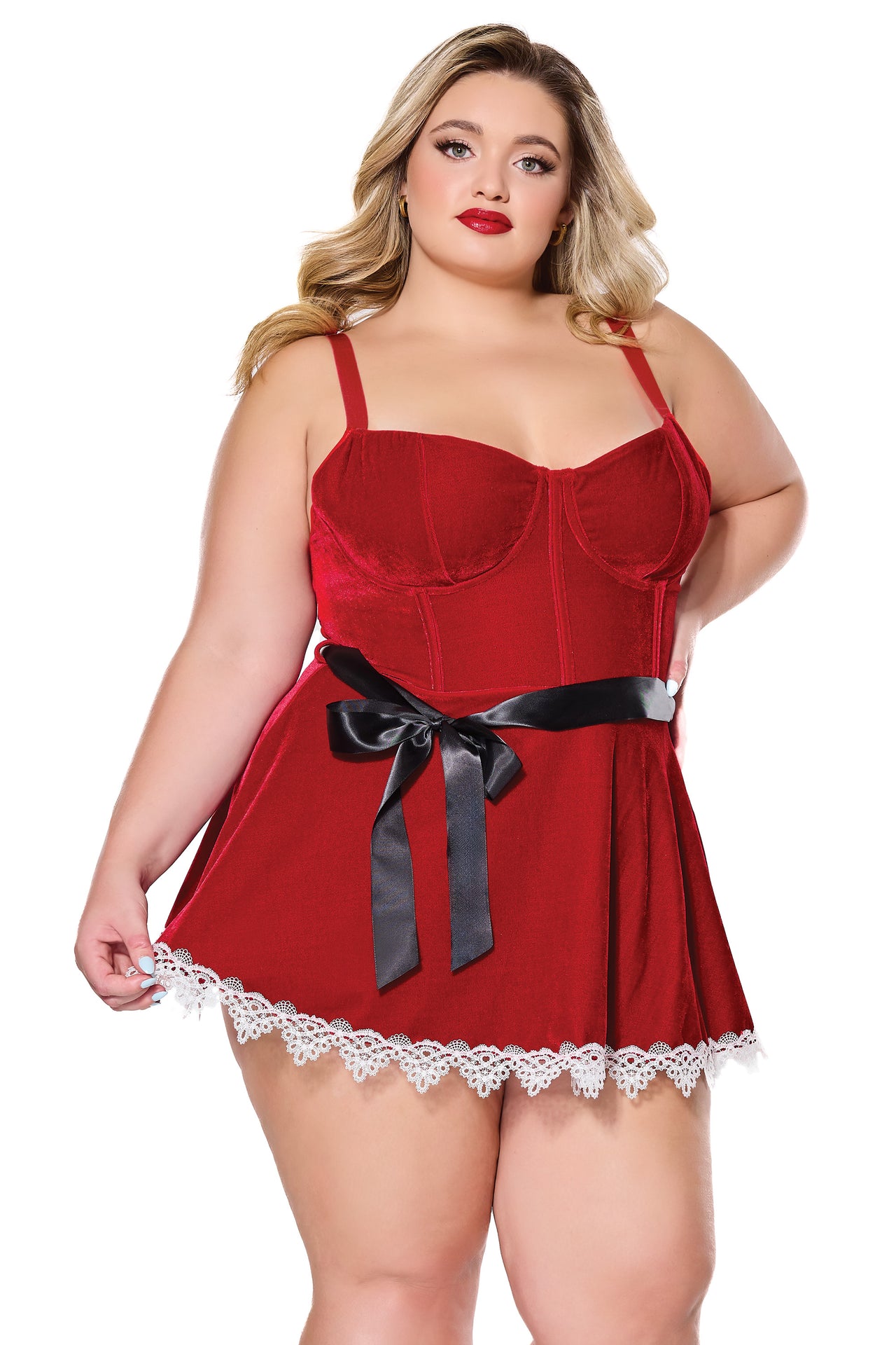 Coquette - 24318 PLUS - Dress - Red