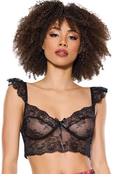 Coquette - 24321 - Bralette - Black - Stag Shop