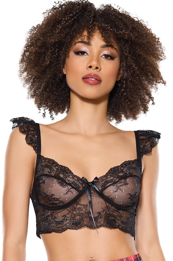Coquette - 24321 - Bralette - Black - Stag Shop