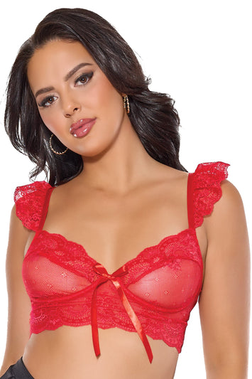 Coquette - 24321 - Bralette - Red - Stag Shop