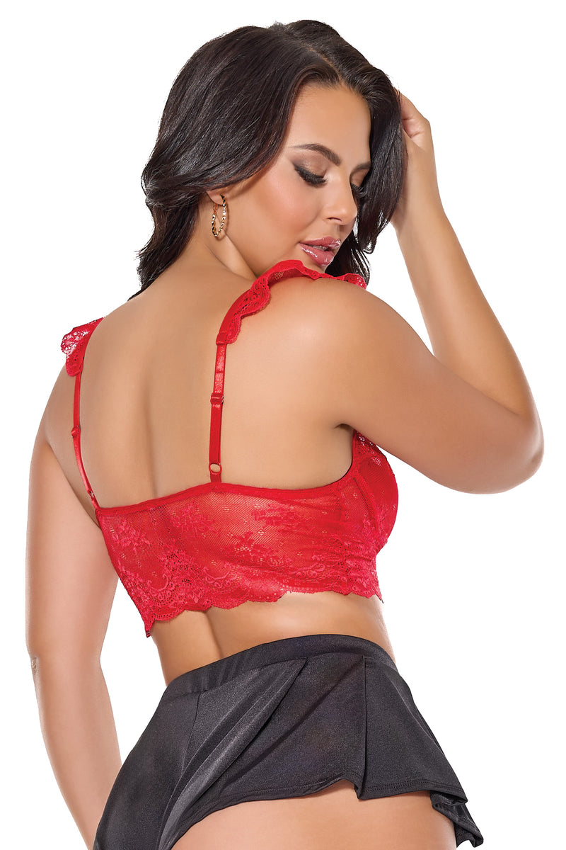 Coquette - 24321 - Bralette - Red - Stag Shop