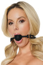 Coquette Pleasure Collection - 24604 - Ball Gag - Black - Stag Shop