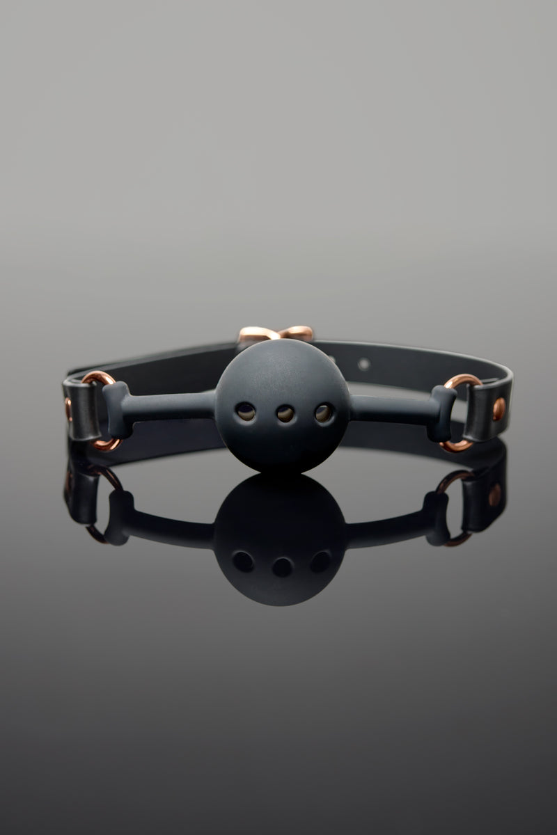 Coquette Pleasure Collection - 24604 - Ball Gag - Black - Stag Shop