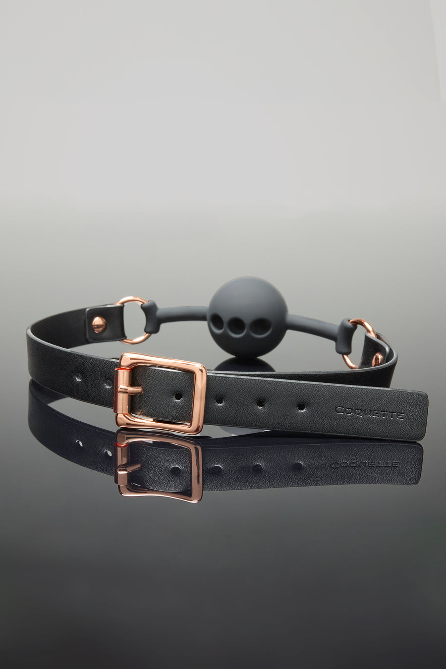 Coquette Pleasure Collection - 24604 - Ball Gag - Black - Stag Shop