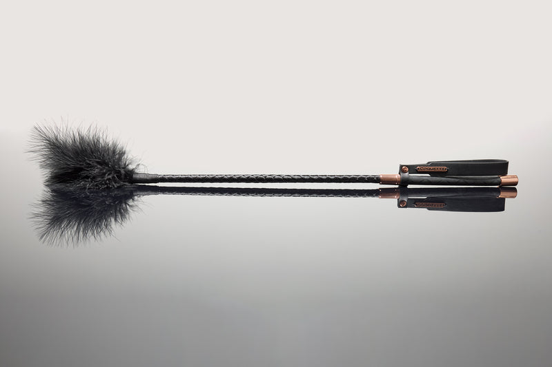 Coquette Pleasure Collection - 24606 - Feather Tickler - Black - Stag Shop