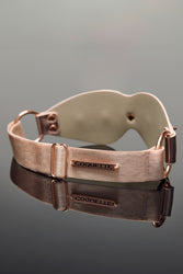 Coquette Pleasure Collection - 24608 - Blindfold - Rose Gold - Stag Shop