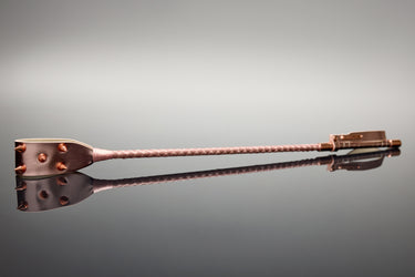 Coquette Pleasure Collection - 24609 - Spiked Crop - Rose Gold - Stag Shop