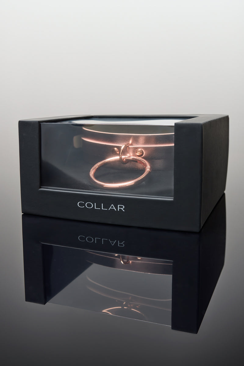 Coquette Pleasure Collection - 24613 - Collar - Rose Gold - Stag Shop