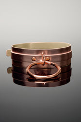 Coquette Pleasure Collection - 24613 - Collar - Rose Gold - Stag Shop