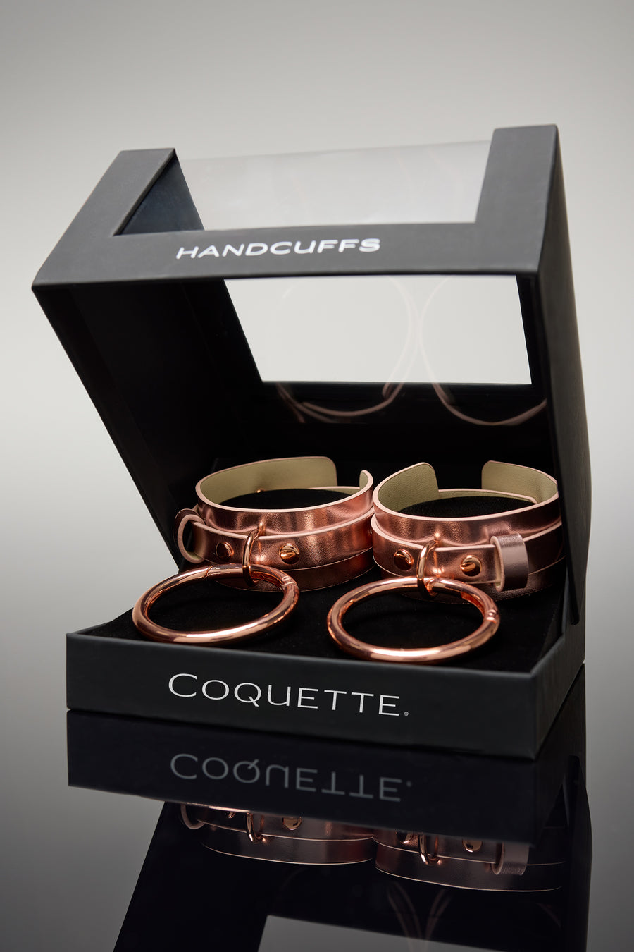 Coquette Pleasure Collection - 24614 - Handcuffs - Rose Gold - Stag Shop